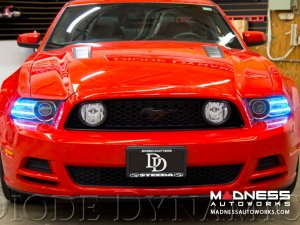 Ford Mustang Multicolor DRL LED Boards - Multicolor and White